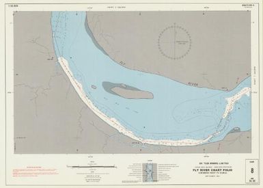 Fly River chart folio Korimoro Point to Kiunga navigation charts : hydrographic survey of the Fly River, Papua New Guinea - Western Province (8)