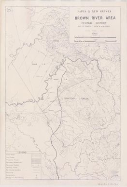 Papua & New Guinea, Brown River area : central district / Department of Forests, Port Moresby T.P.N.G