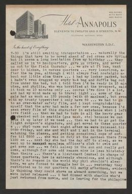 [Letter from Cornelia Yerkes, July 30, 1943]