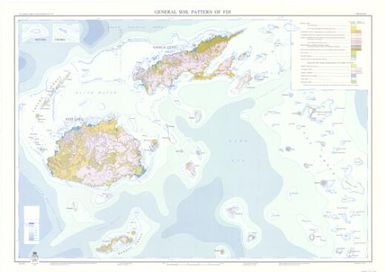 The soil resources of the Fiji Islands: General soil pattern of Fiji (1:760,320) (Sheet 5)