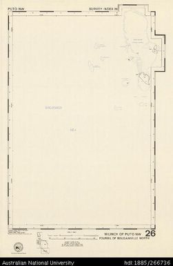 Papua New Guinea, Puto NW, Survey Index 26, 1:50 000, 1971