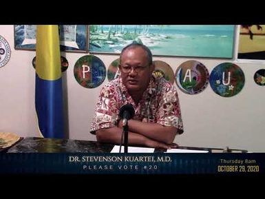 Incumbent #20 Stevenson Kuartei for Senate 2020 {10/29/2020)