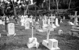 Guam, tombstones in cemetery