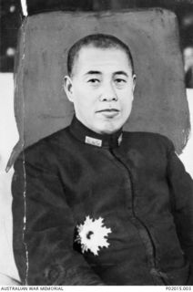 Japan. c. 1942. Portrait of Admiral Isoroku Yamamoto, Commander-in-Chief, Combined Fleet. Admiral Yamamoto was a dominant personality in the Japanese navy and was the author of the plan to attack ..