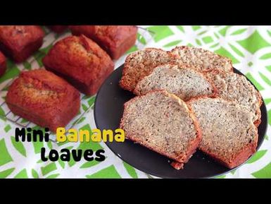 How to make Mini Banana Loaf
