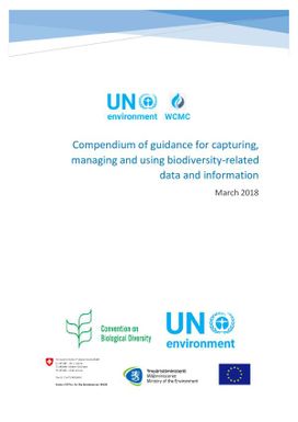 Compendium of guidance for capturing, managing and using biodiversity-related data and information.