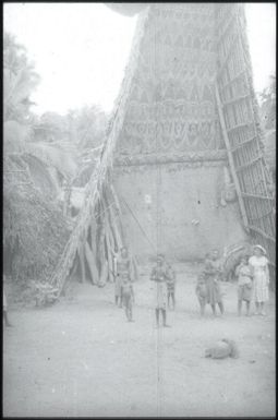Haus tambaran (spirit house) (1) : Maprik, Papua New Guinea,1959 / Terence and Margaret Spencer