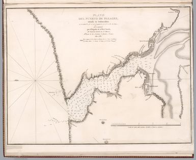 Plano del Puerto de Pasages ... Levantado por el Brigadier de la Rl. Armada D. Vicente Tofino de S. Miguel. Ano 1788. (to accompany) Atlas maritimo de Espana : Madrid MDCCLXXXIX (1789).