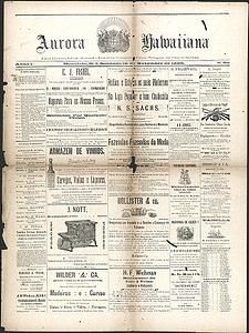 Aurora Hawaiiana November 16, 1889