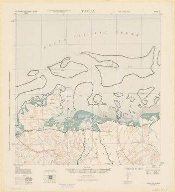 Fiji Islands, (Viti Levu), 1:62,500: Tavua (Sheet 41)