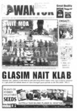 Wantok Niuspepa--Issue No. 1646 (February 09, 2006)