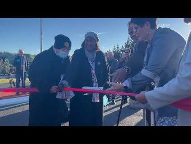 Blessing of Transmission Gully link to Porirua by local iwi