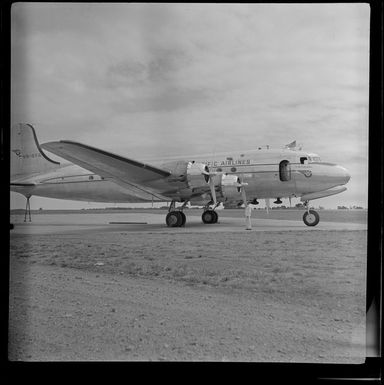 British Commonwealth Pacific Airlines Skymaster aircraft VH-BPA, Nadi, Fiji