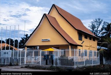 Solomon Islands - yellow building