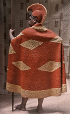 Hawaii-- famous robe of feathers worn by kings