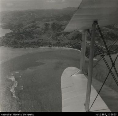 Aerial views of Fiji