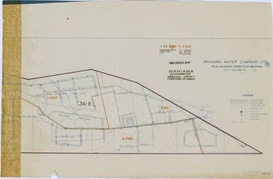 1950 Census Enumeration District Maps - Hawaii (HI) - Honolulu County - Wahiawa - ED 2-435 to 444