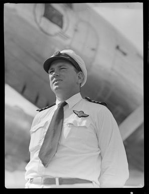 Qantas Captain W Forgan-Smith, Rabaul, Papua New Guinea