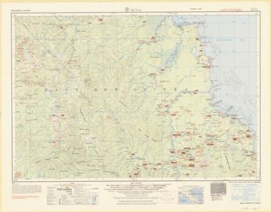 New Guinea 1:250,000 (Buna ; SC 55-3 ; 1966 revised)
