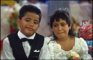 Children, Rarotongan wedding