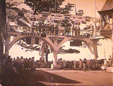 Flag-flying on the Bridge