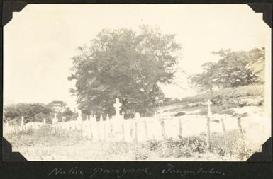 Cemetery at Tongatabu, Tonga, 1929 / C.M. Yonge