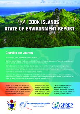 Cook Islands : State of the Environment report (SOE) brochure.