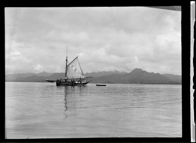 A ship on Suva Harbour, Fiji