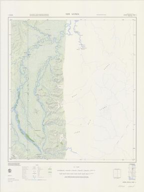 New Guinea, Border (special) 1:100,000 (sheet 3)