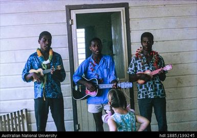 Thee boat boys at Paton Memorial Hospital - songs