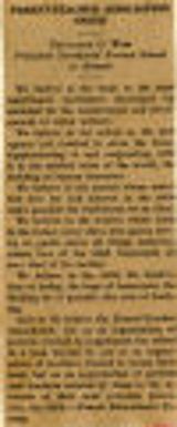 Parent- Teacher Association Creed. Northwest History. State History. Box 17. Associations.