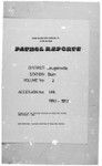 Patrol Reports. Bougainville District, Buin, 1950 - 1953