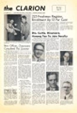 Clarion 1956-09-12 Vol 34 No 01; The Bethel Clarion
