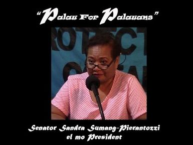 Candidate Sumang-Pierantozzi for President (Part 1) (3/17/16)