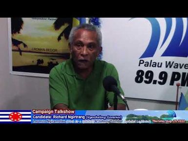 Campaign Richard Ngiratrang Aug 25 2022