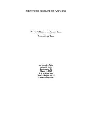 Oral History Interview with James Cook, March 15, 2017