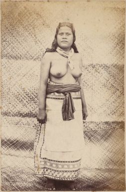 Majuro woman, 1886