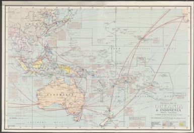 Political map of Oceania & Indonesia showing territories & sphere of influence of each nation / H.E.C. Robinson Pty Ltd