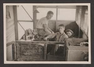 [Servicemen Sitting Down, #1]