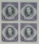 Stamps: Niue and Cook Islands One Shilling