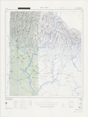 New Guinea, Border (special) 1:100,000 (sheet 5)