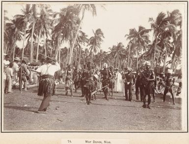 Dancers, Niue, 1903