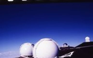 Students at the Keck Observatory in Hawaii.