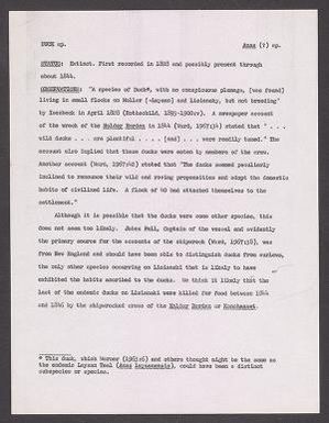 National Museum of Natural History (U.S.) Pacific Ocean Biological Survey Program field research records, 1961-1973 : specimen lists