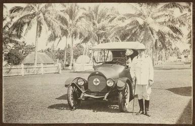 Men with motorcar. From the album: Samoa