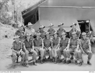 BOUGAINVILLE. 1945-09-28. PERSONNEL OF 7 FIELD AMBULANCE