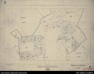 Papua New Guinea, Town of Goroka, Sheet 2, 1:4 000