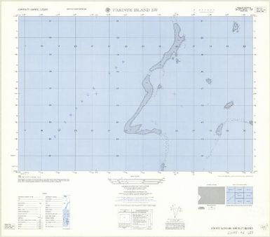 Admiralty Islands 1:25,000 (3450-II-SW)