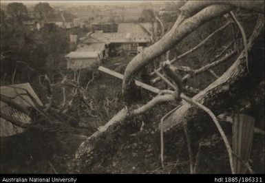 Prints of Hurricane Damage, Nausori - Mr Sherwood's House