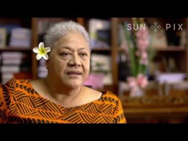 Hon. Fiame Mata'afa - Samoa Deputy Prime Minister